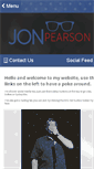Mobile Screenshot of jonpearson.co.uk